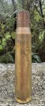 画像1: 米軍実物 12.7mm弾 空薬莢 1発  使用済み 安全品 (1)