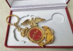 画像4: 米軍実物 USMC バースデー キーホルダー 1775 235 YEARS 2010 モニュメント 記念メダル (4)