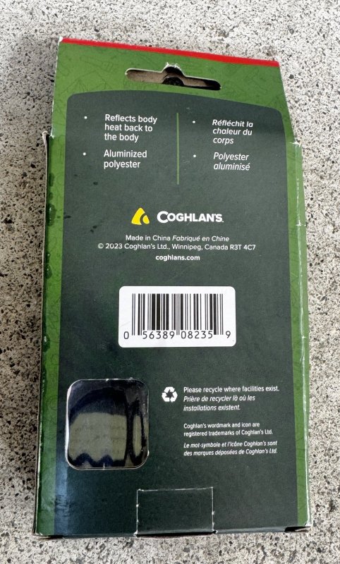 画像2: 米軍放出品 COGHLAN'S/コフラン エマージェンシーブランケット (2)