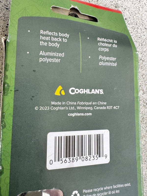 画像3: 米軍放出品 COGHLAN'S/コフラン エマージェンシーブランケット (3)