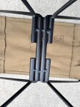 画像9: 海兵隊実物 官給品 フォールディングス チェアー コヨーテ (9)