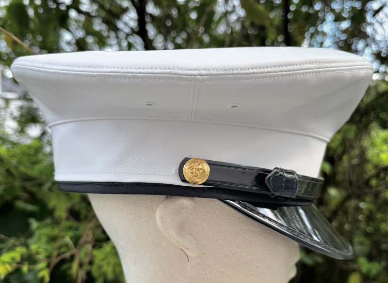 画像2: 米軍実物 US MARINE ドレス キャップ　 7 1/8 (2)