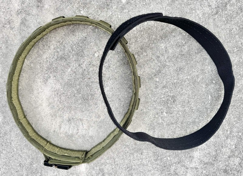 画像8: 海兵隊実物 オードナンス製 MOLLE SYSTEM   タクティカル ガンファイターベルト  OD LARGE (8)