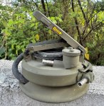 画像4: 米軍実物 1950年代 ウォーター ピュリフィケーション ユニット ハンド オペレイテッド ナップザック パック (4)