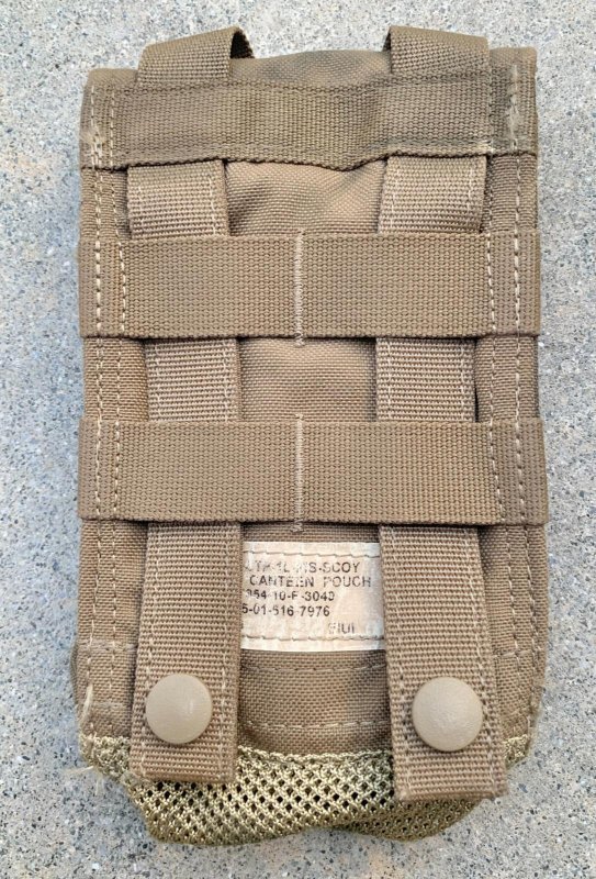 画像4: 米軍実物 EAGLE キャンティーン ポーチ コヨーテ (4)