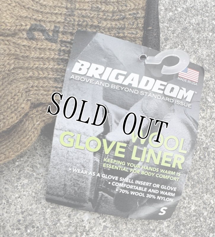 画像2: 米軍放出品 BRIGADE D3A GI  ウールグローブ・ライナー SMALL (2)