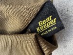 画像6: 米軍放出品 ギアキーパー リトラクター ミディアム ポーチ コヨーテ  gear keeper  (6)
