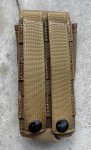 画像4: 米軍放出品 ギアキーパー リトラクター ミディアム ポーチ コヨーテ  gear keeper  (4)