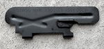 画像2: 米軍実物 M249 軽機関銃（MINIMI）排莢口カバー（エジェクションポートカバー）  (2)