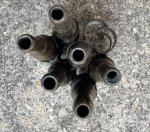 画像4: 米軍実物 空砲　連発 7.62mm ベルトリンクセット 薬莢 (4)