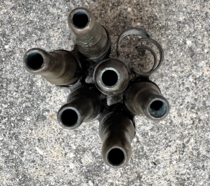 画像4: 米軍実物 空砲　連発 7.62mm ベルトリンクセット 薬莢 (4)