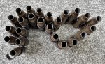 画像7: 米軍実物　薬莢　ダミーカート 24連発 5.56mm　ベルトリンク (7)