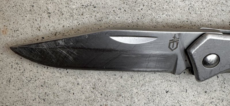 画像2: 米軍放出品 GERBER パラフレーム  ミニ ナイフ  (2)