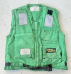 画像2: 米軍実物 LIFE RESERVER VEST グリーン　MEDIUM (2)