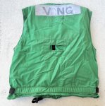 画像3: 米軍実物 LIFE RESERVER VEST グリーン　MEDIUM (3)