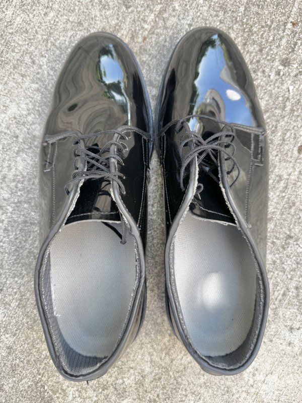 画像7: 米軍実物 ALTAMA アルタマ SERVICE SHOES サービスシューズ オフィサーシューズ アメリカ製 (7)