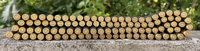 画像3: 米軍実物 7.62mm 100連発 ベルトリンク セット 空薬莢 ⑴ (3)
