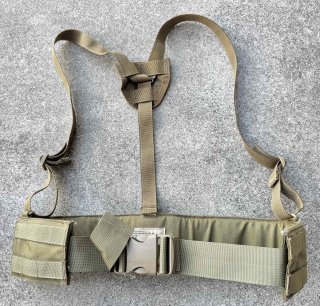 米軍放出品 BLACKHAWK!社製 .ピストルベルト.パッド付き