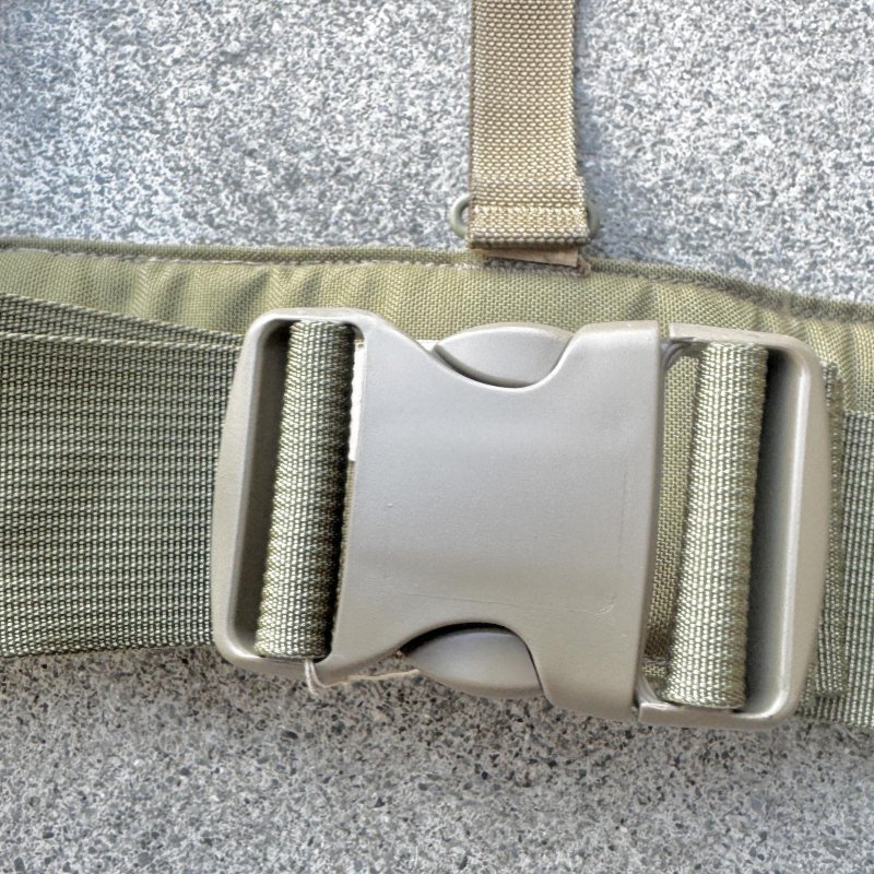 画像3: 米軍実物 EAGLE Padded War Belt ウォーベルト パッド入り SFLCS カーキ 28 (3)