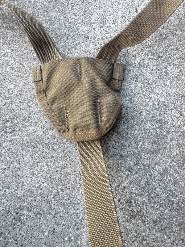 画像5: 米軍実物 EAGLE Padded War Belt ウォーベルト パッド入り SFLCS カーキ 28 (5)