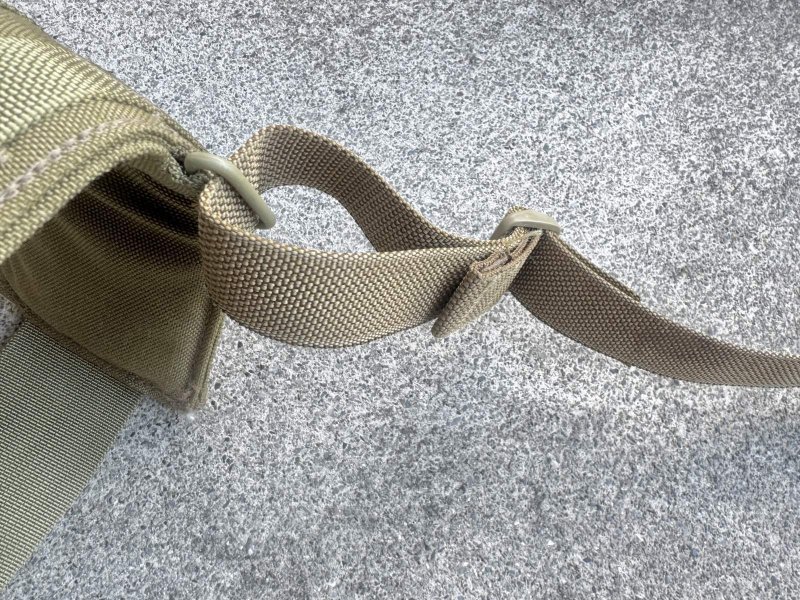 画像8: 米軍実物 EAGLE Padded War Belt ウォーベルト パッド入り SFLCS カーキ 28 (8)
