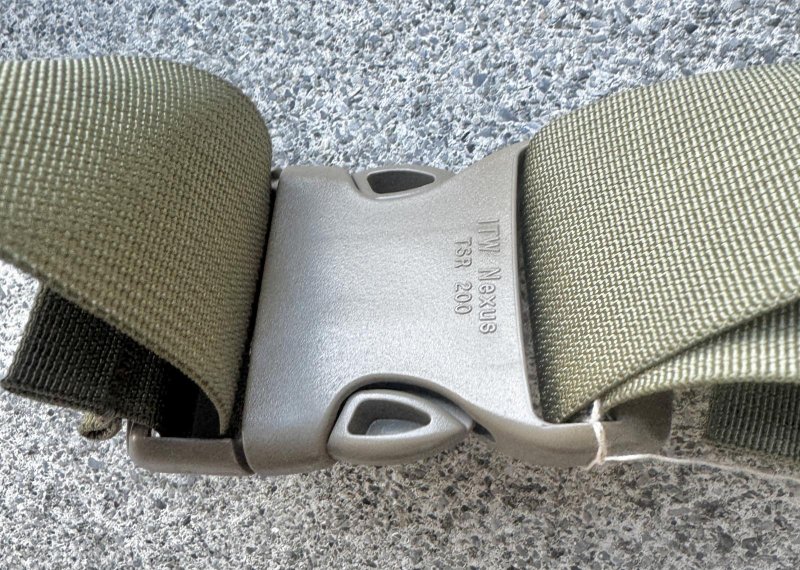画像4: 米軍実物 EAGLE Padded War Belt ウォーベルト パッド入り SFLCS カーキ 28 (4)