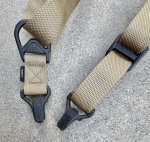画像3: 米軍放出品 実物 MAGPUL マグプル MS3 GEN2 スリング  タン (3)