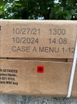 画像6: 米軍実物 2024年10月検【アメリカル】MREレーション/戦闘食 MENU-A (6)