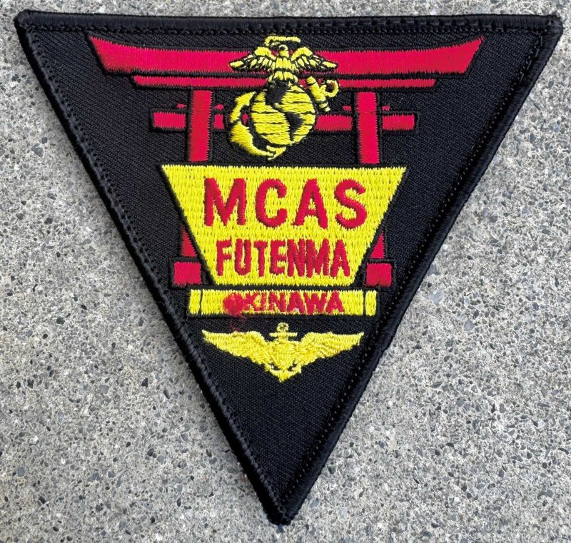 画像1: 米軍実物 MCAS FUTENMA 沖縄 普天間基地 (1)