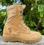 画像2: 米軍実物 McRae FootWear  USMC ジャングル デザート ブーツ 8 W (2)