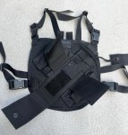画像5: 米軍実物 BLACKHAWK パトロール ラジオ チェスト ハーネス (5)