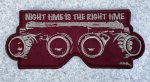 画像1: 米軍放出品 NIGHT TIME IS THE RIGHT TIME モラール ワッペン (1)