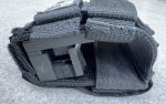 画像3: 米軍実物 Warrior Assault Systems   ユニバーサルピストルホルスター マルチフィット ブラック 右利き用 (3)