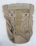 画像2: 海兵隊実物  USMC  ダンプポーチ　コヨーテ (2)
