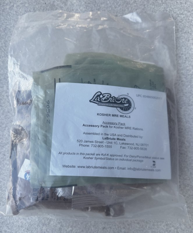 画像1: 米軍実物 Features of Kosher MREs   2022 8月検 宗教 ミリメシ  非常食  (1)