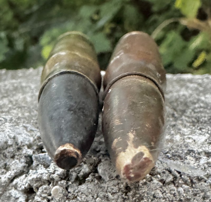 画像4: 米軍実物 12.7mm弾 空薬莢 2発  使用済み 安全品 (4)
