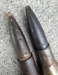 画像2: 米軍実物 12.7mm弾 空薬莢 2発  使用済み 安全品 (2)