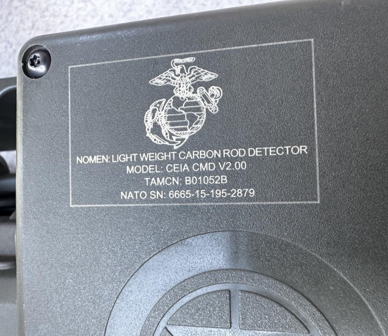 画像10: 米軍実物 CEIA CMD V200 金属探知機　 (10)