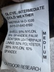画像10: 米軍実物　ORアウトドアリサーチ   GLOVE,INTERMEDIATE COLD WEATHER MEDIUM (10)