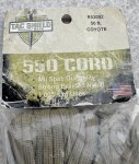 画像3: 米軍放出品 TAC SHIELD 550 SURVIVAL CORD 50フィート (3)