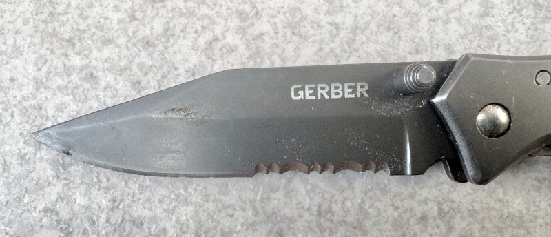 画像2: 米軍放出品 GERBER パラフレーム 1 ガーバー ナイフ ツール【ステンレス】スケルトンハンドル  (2)