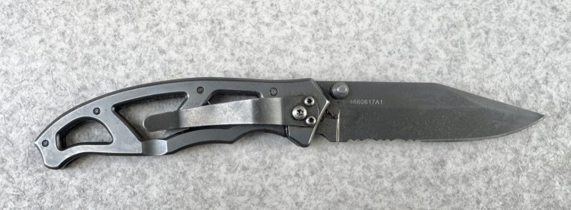 画像3: 米軍放出品 GERBER パラフレーム 1 ガーバー ナイフ ツール【ステンレス】スケルトンハンドル  (3)
