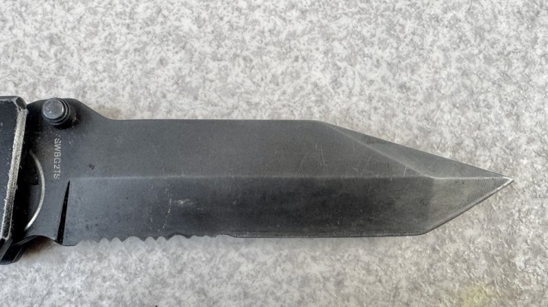 画像4: 米軍放出品 SMITH＆WESSON  Border Guard 2 アウトドア ナイフ (4)