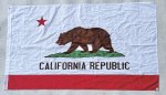 画像1: 米軍放出品 CALIFORNIA REPUBLIC カリフォルニア フラッグ  (1)