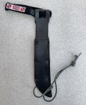 画像1: 米軍実物 KA-BAR ナイフ レザーシース (1)