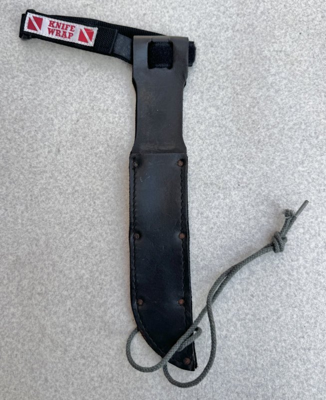 画像1: 米軍実物 KA-BAR ナイフ レザーシース (1)