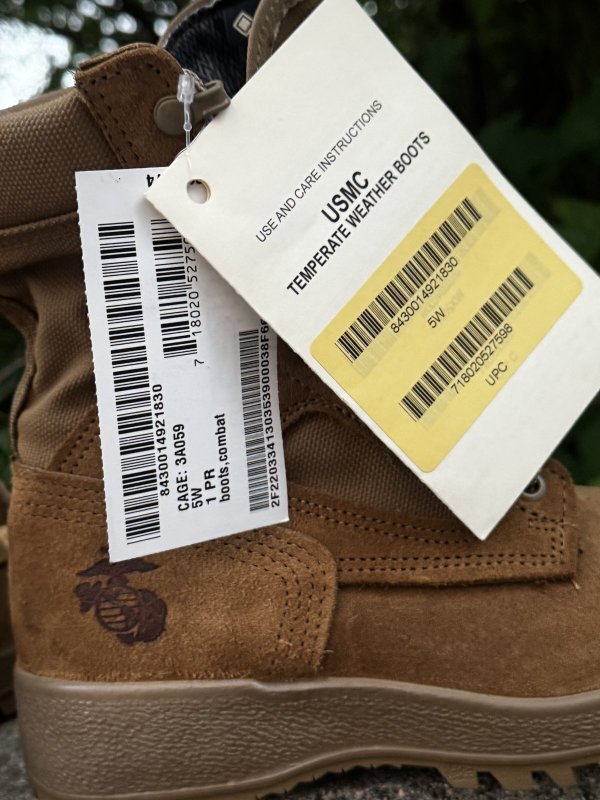 画像10: 米軍実物 McRae FootWear  USMC　ゴアテックス マーパットブーツ 5 W (10)