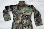 画像4: 米軍実物 迷彩　ウッドランド　メカニックカバーオール　M (4)