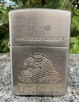 画像1: 米軍放出品 US MARINEイーグル  ZIPPO オイル ライター (1)