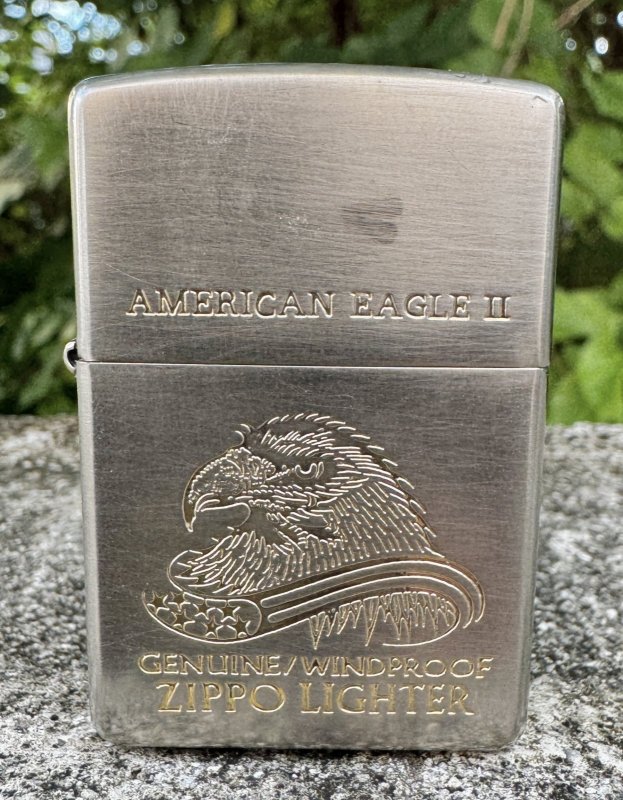 画像1: 米軍放出品 US MARINEイーグル  ZIPPO オイル ライター (1)